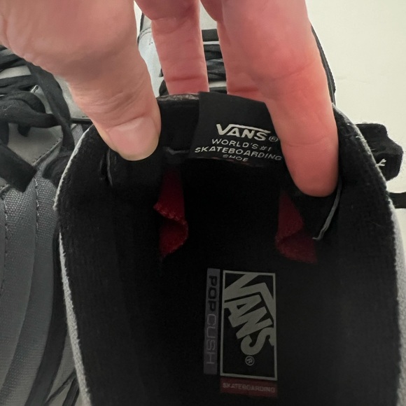 Vans Pop Cush Skateboarding Gray Hi-Top Sneaker Men’s Size 12 NWOT - Picture 9 of 11